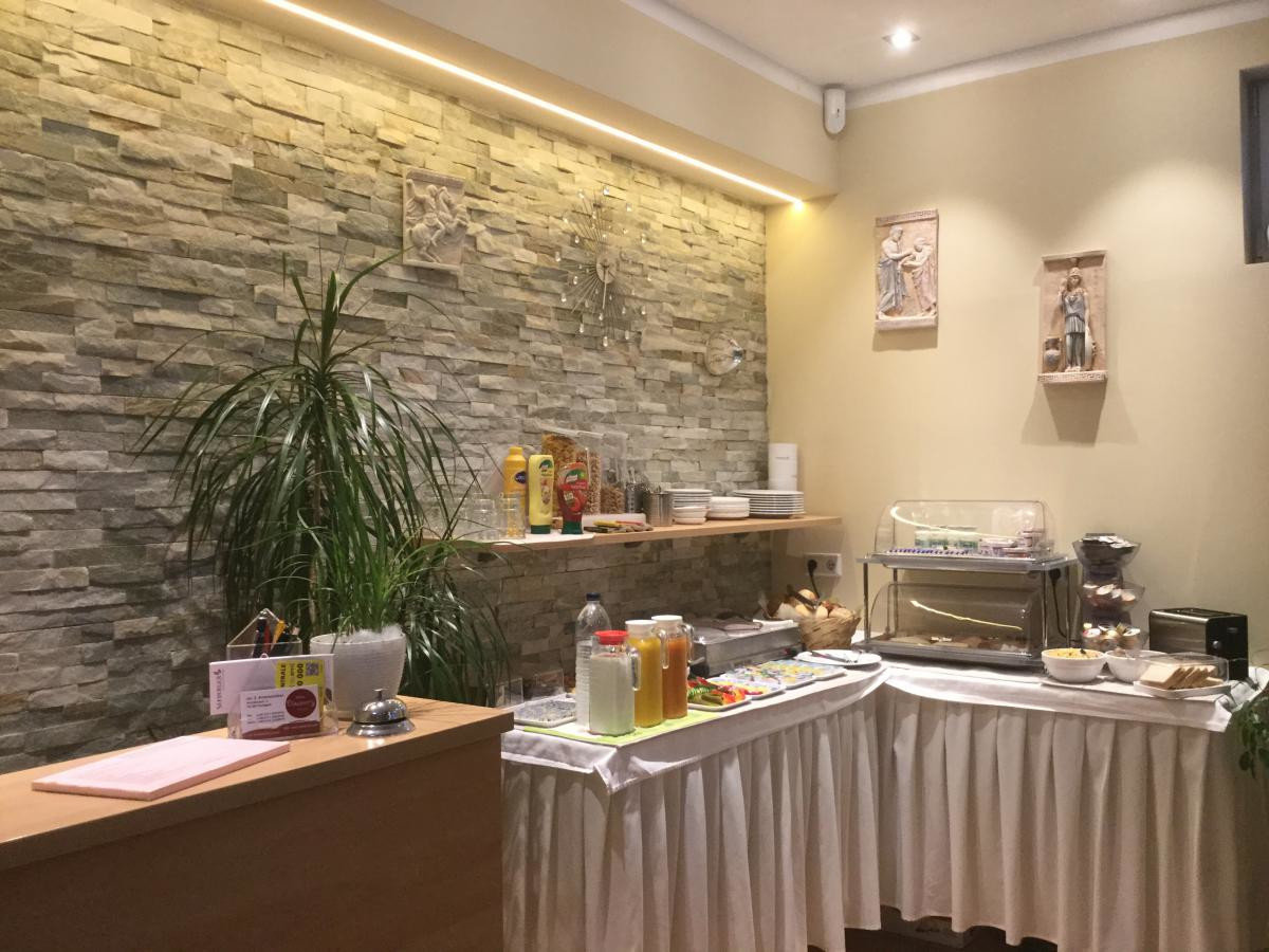 Frühstücksbuffet des Hotel Discovery Stuttgart