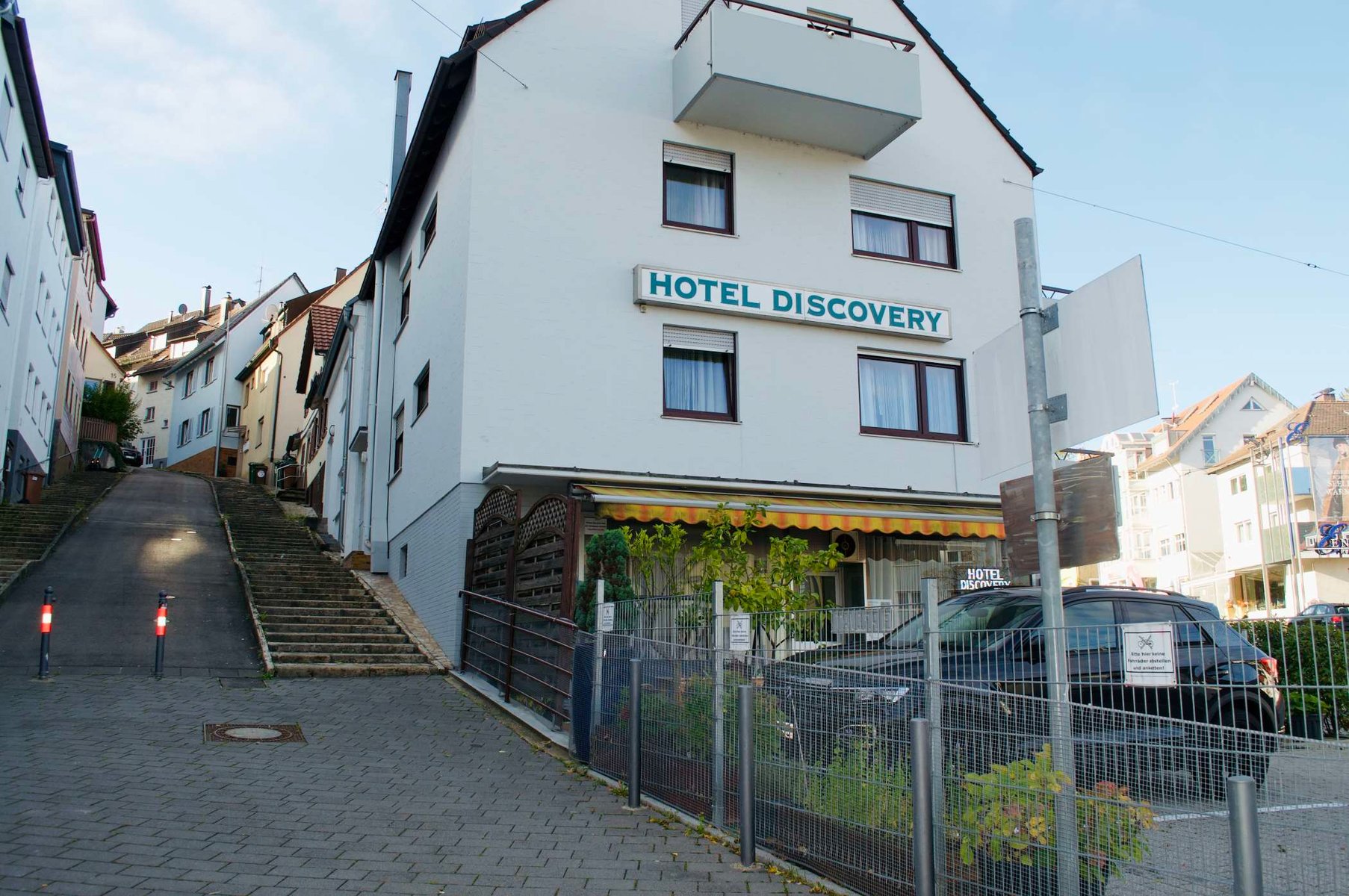 Außenbereich des Hotel Discovery Stuttgart