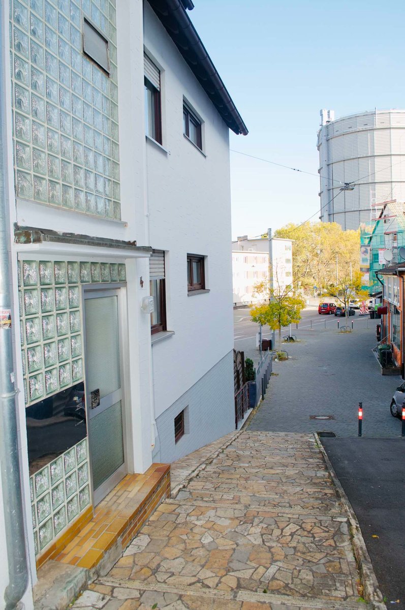 Aufgang zum Hotel Discovery Stuttgart